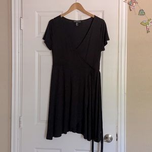 Forever 21 Black Wrap dress